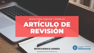 Articulo de revisión estructura función y algunos ejemplos [upl. by Aarika]