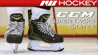 CCM Super Tacks Skate OnIce Review [upl. by Parrott]