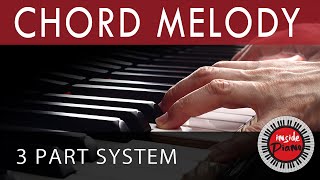 How to Play Piano Chord Melody Piano Chord Progressions [upl. by Shriver]