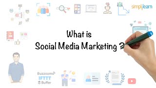 Social Media Marketing In 5 Minutes  What Is Social Media Marketing For Beginners  Simplilearn [upl. by Aydni]