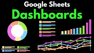 How to make a Dashboard in Google Sheets Full Tutorial [upl. by Gnoz]