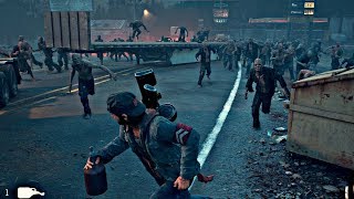 Days Gone  Zombies Horde Boss Fight Days Gone 2019 PS4 Pro [upl. by Eintruoc]