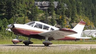 Piper PA28180 Cherokee Approach and Landing [upl. by Bogoch]