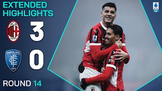 MILANEMPOLI 30  EXTENDED HIGHLIGHTS  SERIE A 202425 [upl. by Ragas629]