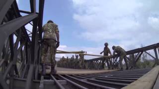 Waal River Crossing Nijmegen 70th Anniversary of Operation Market Garden [upl. by Neerahs]