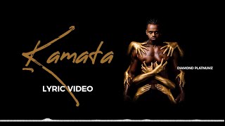 Diamond Platnumz  Kamata Audio Lyric Video [upl. by Anaimad]