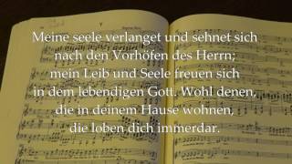 Brahms German Requiem pronunciation guide [upl. by Nimajnab]