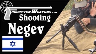 Shooting the Negev LMG [upl. by Gilges]