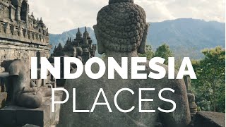 10 Best Places to Visit in Indonesia  Travel Video [upl. by Malik]