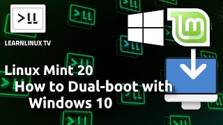 How to Dual Boot Linux Mint 20 with Windows 10 [upl. by Danyluk10]