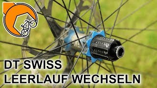 Leerlauf DT Swiss am Cube AMS MTB austauschen [upl. by Ecilegna]