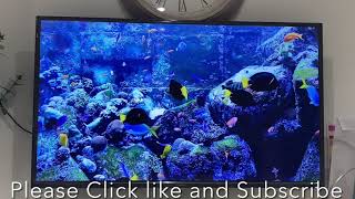 unboxing and review of Sharp 40quot Smart LED TV with Android TV 4K With Freeview HD [upl. by Atiuqaj]