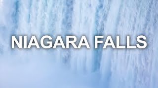 Large Waterfall 10 Hours  Niagara Falls  Relaxing Nature Sounds [upl. by Goody]