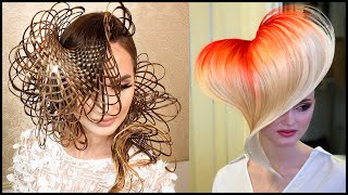 Top 10 Amazing Hairstyle Tutorial Compilations [upl. by Hairehcaz594]