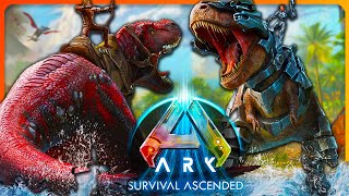 DAY 1 of NEW ARK Survival ASCENDED Gameplay Playthrough [upl. by Maximilien]