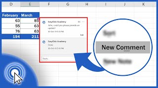 How to Insert Comment and Note in Excel [upl. by Aitnauq]