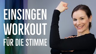 Einsingen  Stimme warmsingen mit Energie  schwungvolle Einsingübungen  singdude [upl. by Akehsar30]