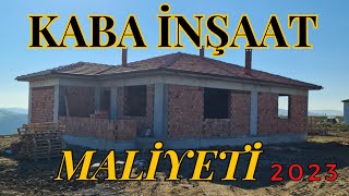 135m2 KABA İNŞAAT MALİYETİ 2023 [upl. by Landmeier]