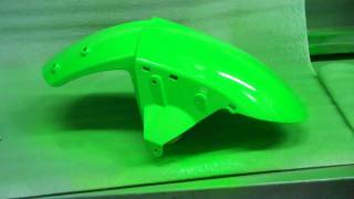 Motorcycle Fairing Repair on abs plastic  Paint Part 4 [upl. by Shieh142]