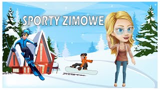 SPORTY ZIMOWE  Film edukacyjny dla dzieci [upl. by Junius943]