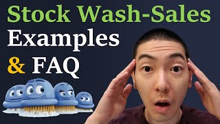 How To Remove A Wash Sale  Wash Sale Examples with Cost Basis Adjustment  FAQ  Averaging Down [upl. by Ylrae438]