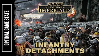 Legions Imperialis  Infantry Detachments [upl. by Ellekcim]