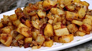 Breakfast Potatoes Recipe  Breakfast Skillet Recipe  Brunch Ideas [upl. by Brecher81]