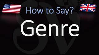 How to Pronounce Genre CORRECTLY [upl. by Sheedy]