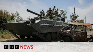 Ukraine making front line progress against Russia  BBC News [upl. by Aneerehs]