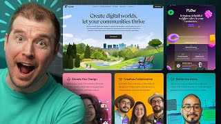 Reacting to 20 Beautiful Landing Page Web Designs in 2025 [upl. by Sirahc]