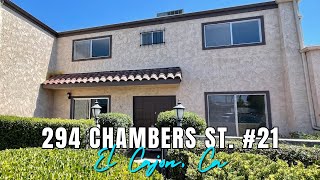 Affordable El Cajon CA Townhome For Sale [upl. by Ameluz]