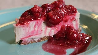 Vegan Classic Cheesecakerefined sugar free dairy free The Whole Food Plant Based Recipe [upl. by Caiaphas539]