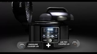 Ninja Foodi Multi Cooker OP300  The Pressure Cooker that Crisps [upl. by Kaasi151]