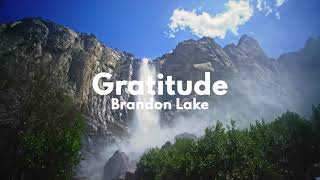 Brandon Lake  Gratitude LYRICS [upl. by Melinda]