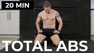 20 Min Abs Workout Lower Abs Upper Abs  Obliques TOTAL COREAB Routine [upl. by Ahsilif]