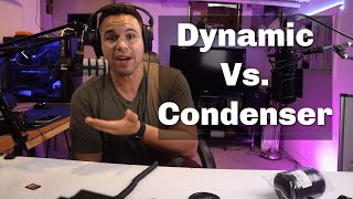 Dynamic Vs Condenser Microphone  Which is best for Streaming [upl. by Fernandez]