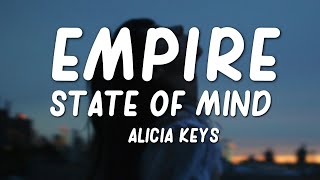 Alicia Keys  Empire State Of Mind Part II Broken Down Lyrics [upl. by Opaline410]