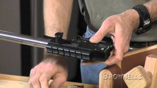 Brownells  Installing A 1022 Barrel [upl. by Lynd]