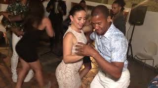 Bailando merengue en Republica Dominicana  Sabor a pueblo [upl. by Rehpotsyrk]