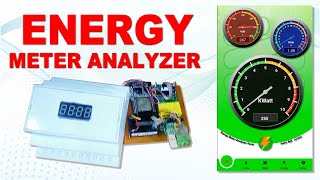 DIY WiFi Home Energy Meter Analyzer with ESP32 and PZEM004T [upl. by Novert185]