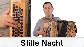 Stille Nacht  Lernvideo  Steirische Harmonika [upl. by Huber]