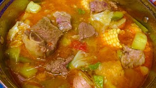 Caldo de Res bien Nutritivo y Sabroso [upl. by Hendel]