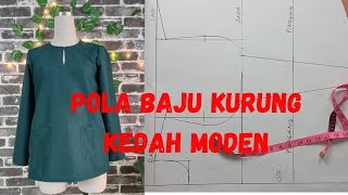 POLA KURUNG KEDAH MODEN [upl. by Oemac]