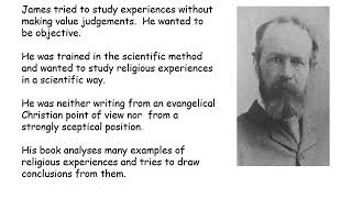 William James and Religious Experiences [upl. by Naret]