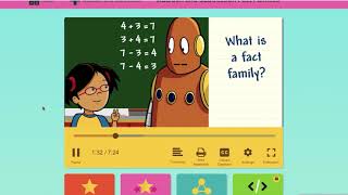 Addition and Subtraction Fact Families [upl. by Yrgoerg]