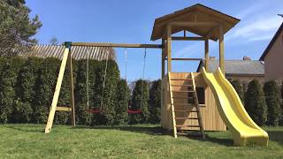 DIY Outdoor Kids Playground [upl. by Annahsed291]