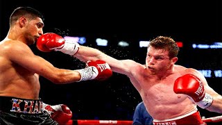 Canelo Alvarez vs Amir Khan  Highlights KNOCKOUT of the Year [upl. by Uon202]