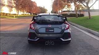 Honda Civic Type R FK8 x Fi Exhaust  Sound Check l Brutal Sound [upl. by Nahtannoj]