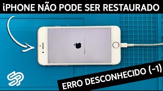 O IPHONE NÃO PODE SER RESTAURADO OCORREU UM ERRO DESCONHECIDO 1 940104013 2024 [upl. by Bouton746]