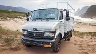 TATA 407 GOLD PICKUP TRUCK REVIEW Beingmandywheels [upl. by Lerret699]